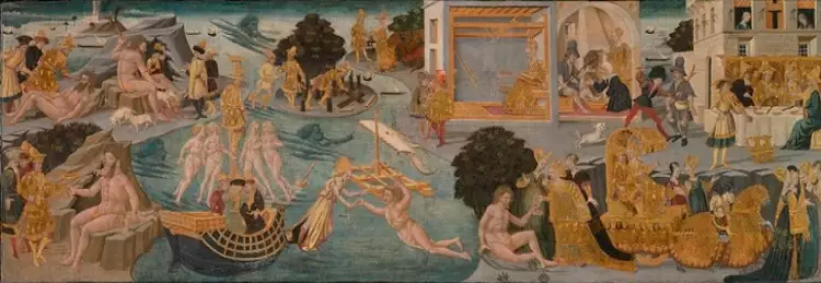 Кассоне. Приключения Одиссея, Аполлонио ди Джованни