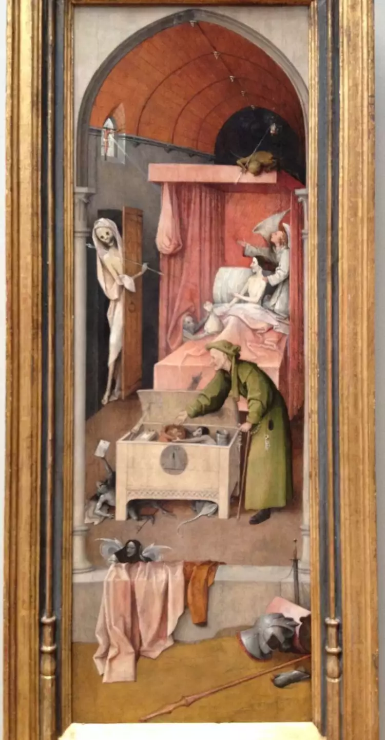 Смерть скупца. Босх