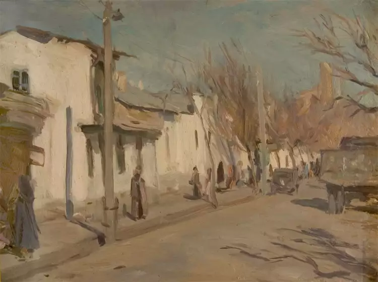 Сергей Герасимов. Картина «Самарканд», 1942
