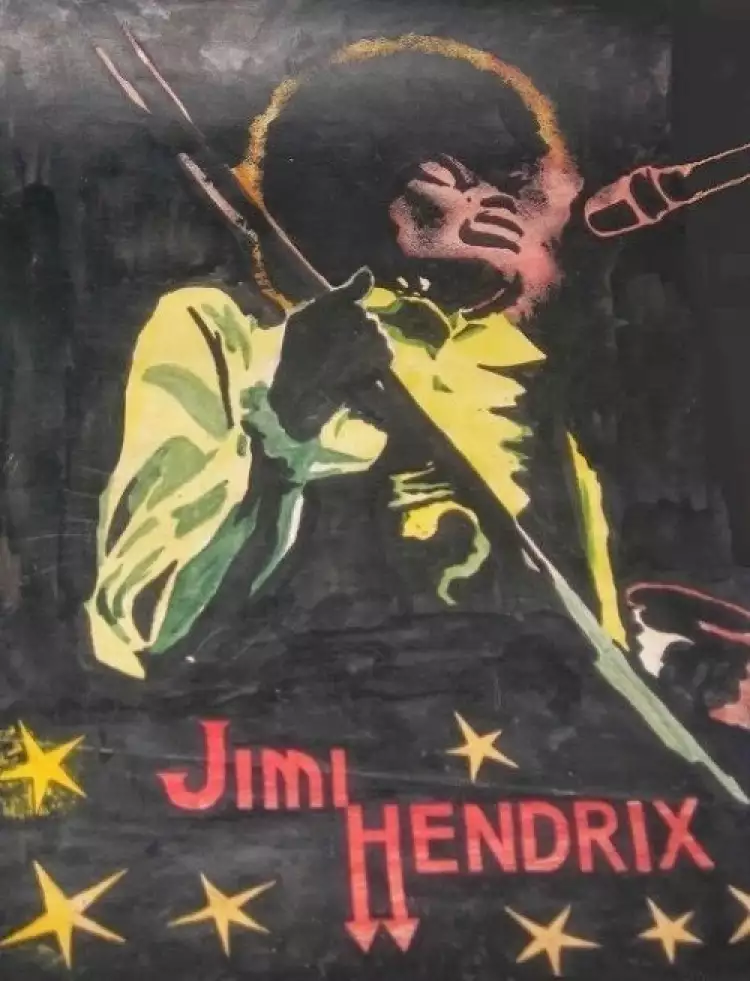 Виктор Цой «Портрет Джимми Хендрикса»