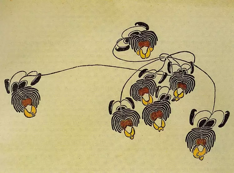 «Мир искусства». Константин Сомов. Картина. Декоративный мотив для журнала «Мир искусства», 1903 «Мир искусства». Константин Сомов. Картина. Декоративный мотив для журнала «Мир искусства», 1903