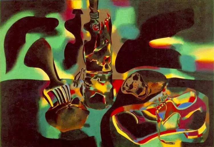 Жоан Миро. Картина «Натюрморт со старым ботинком», 1937 Жоан Миро. Картина «Натюрморт со старым ботинком», 1937