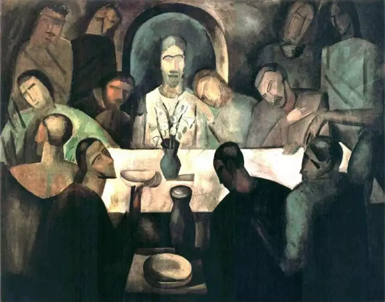 Андре Дерен. «Тайная вечеря», 1913