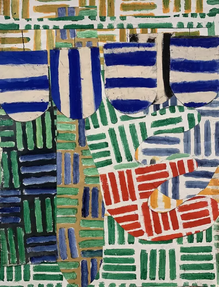 Коллаж. Джон Уокер. Коллаж «Матильда», 2020