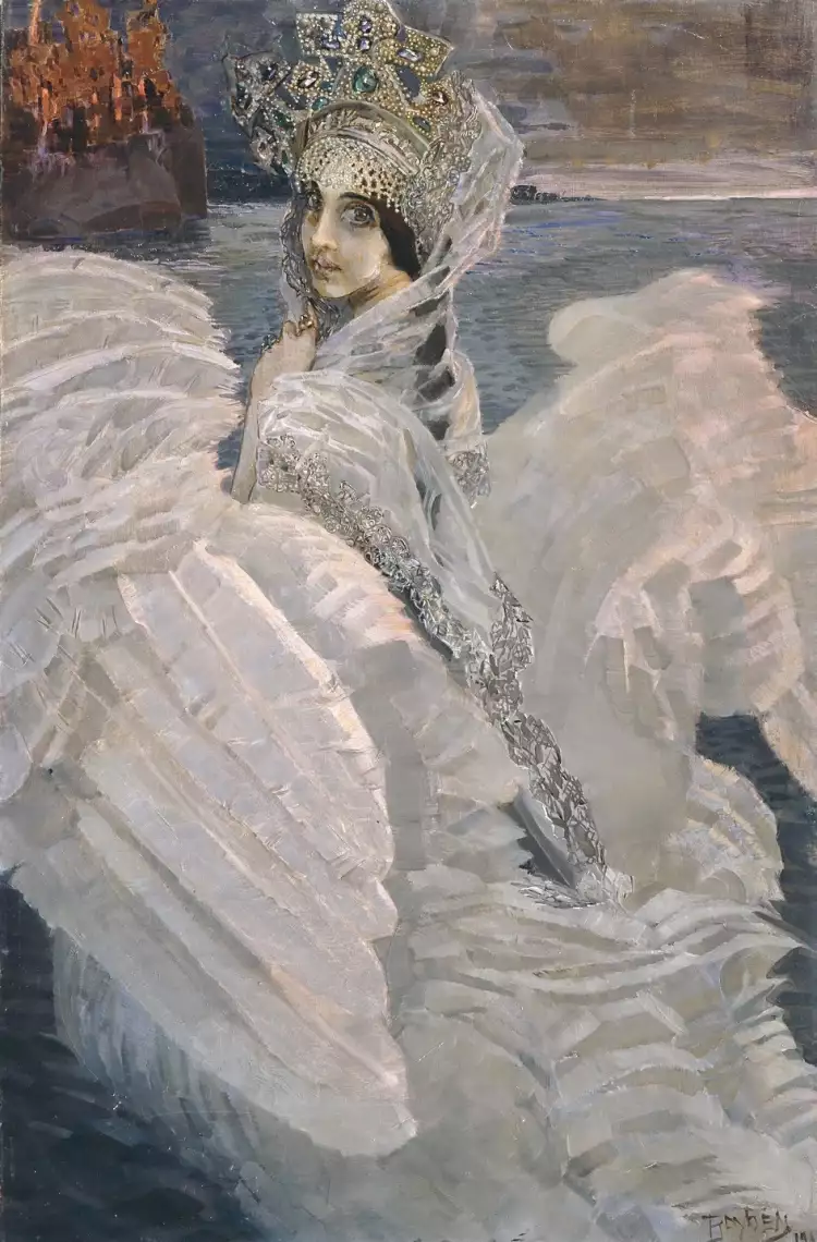 Михаил Врубель. Картина «Царевна-Лебедь», 1900