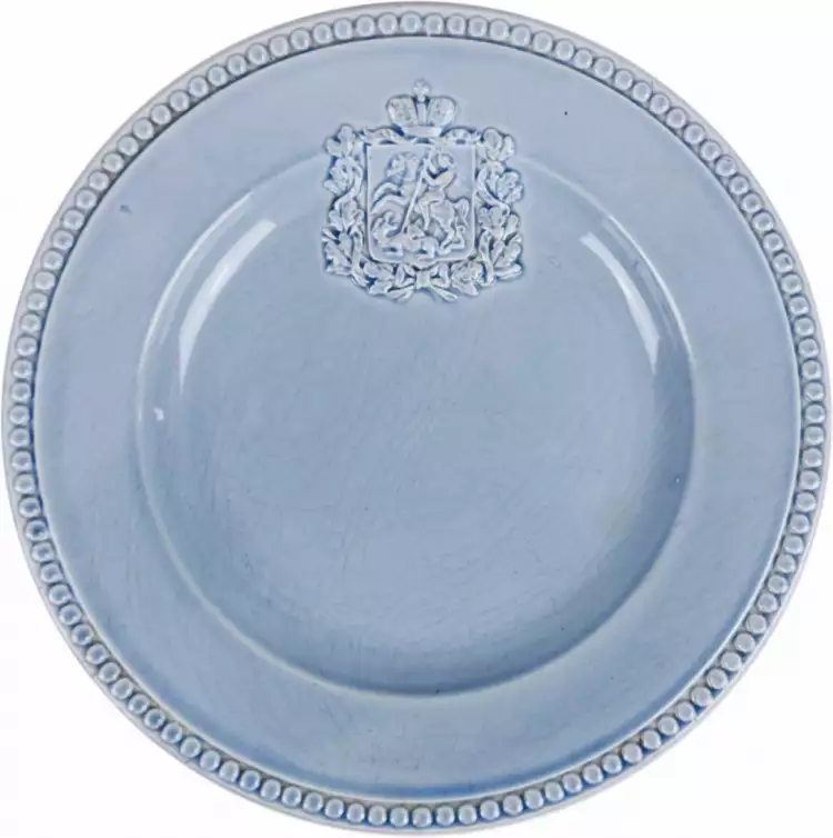 16-й аукцион Жар-Птицы. Лот 162. Кузнецов М. С., Сувенирная тарелка