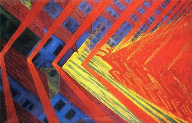 Модернизм. Луиджи Руссоло. «Восстание», 1911 Модернизм. Луиджи Руссоло. «Восстание», 1911