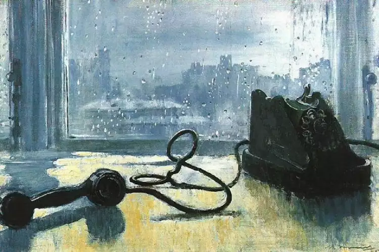 Юрий Иванович Пименов. «Ожидание», 1959