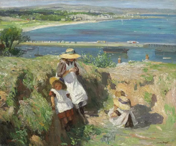 Лаура Найт. «Под солнцем, Ньюлин», 1909