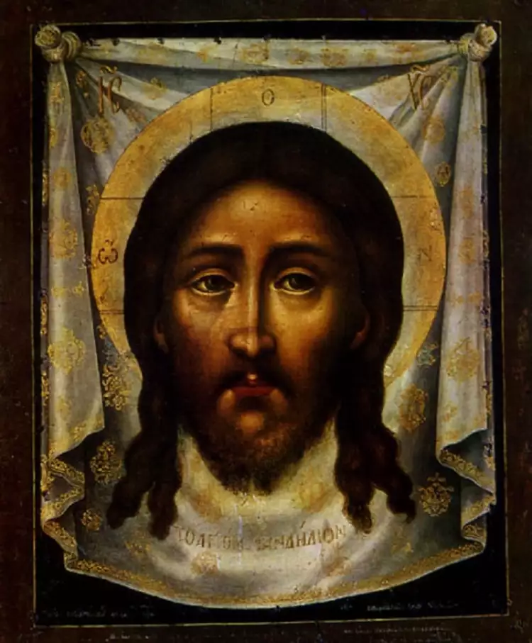 Лучшие русские иконописцы 16-18 вв. Федор Зубов, Спас Нерукотворный