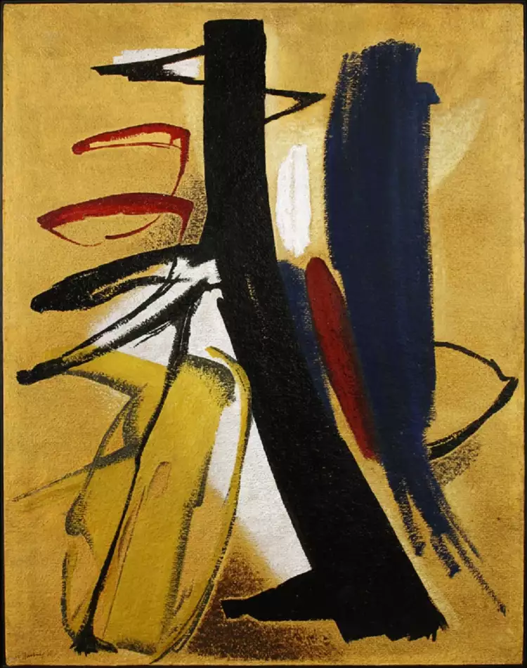 Ганс Хартунг. Картина «T 1938-11», 1938