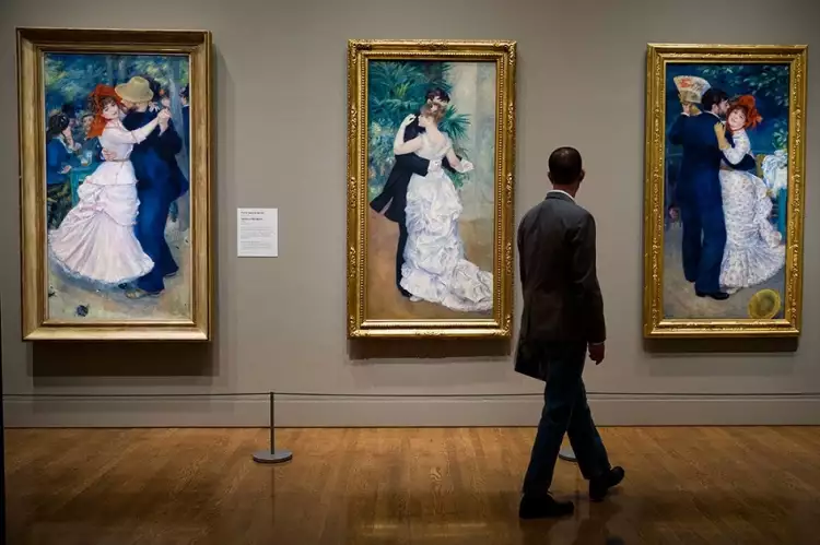 Танцы в живописи. Танцевальные картины Ренуара