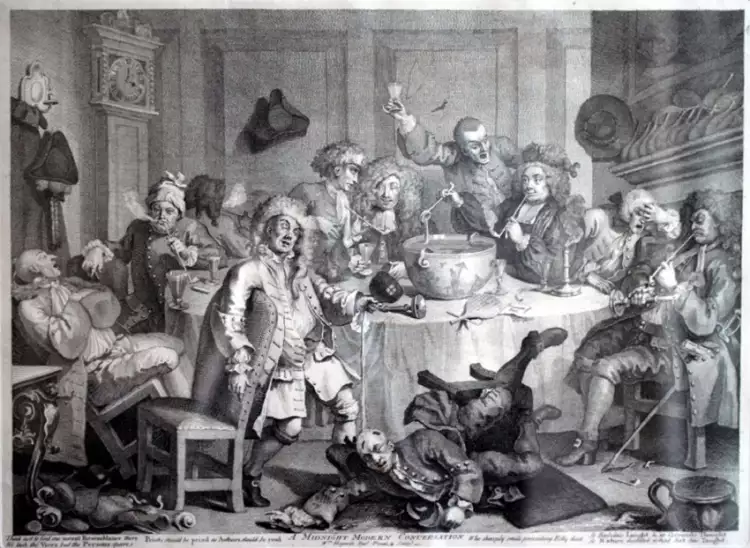 Гравюра Хогарта