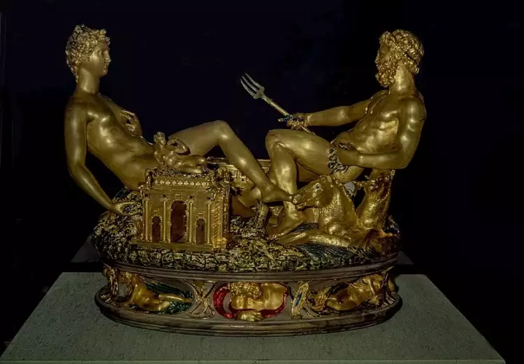 Artist. Benvenuto Cellini. Saltcellar Artist. Benvenuto Cellini. Saltcellar