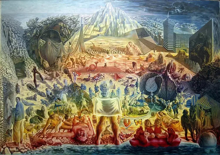 Павел Челищев. Картина «Феномена», 1936-1938 Павел Челищев. Картина «Феномена», 1936-1938