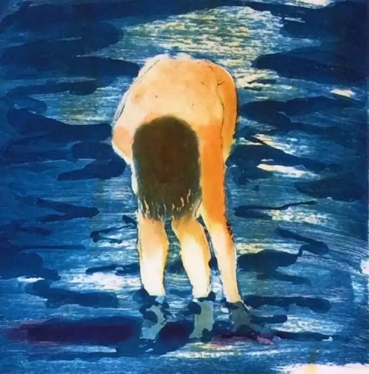 Неоэкспрессионизм. Эрик Фишль. «Мальчик в голубой воде», 1988 Неоэкспрессионизм. Эрик Фишль. «Мальчик в голубой воде», 1988