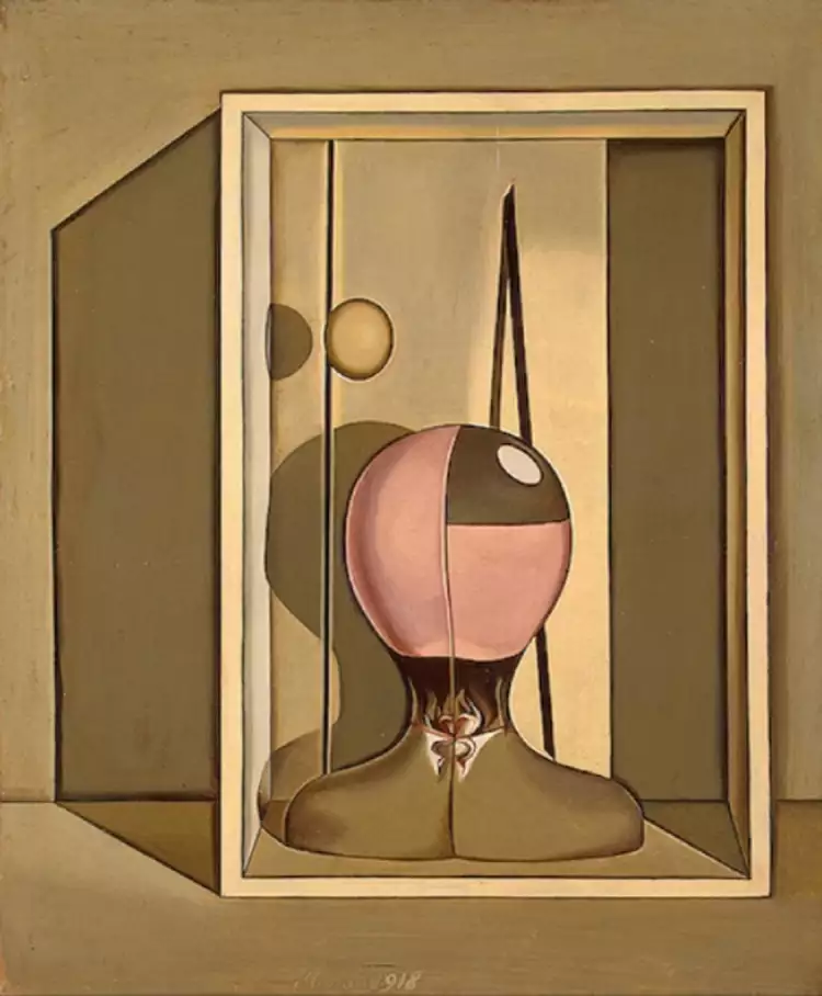 Метафизическая живопись. Джорджо Моранди. Картина «Натюрморт с треугольником», 1918 Метафизическая живопись. Джорджо Моранди. Картина «Натюрморт с треугольником», 1918