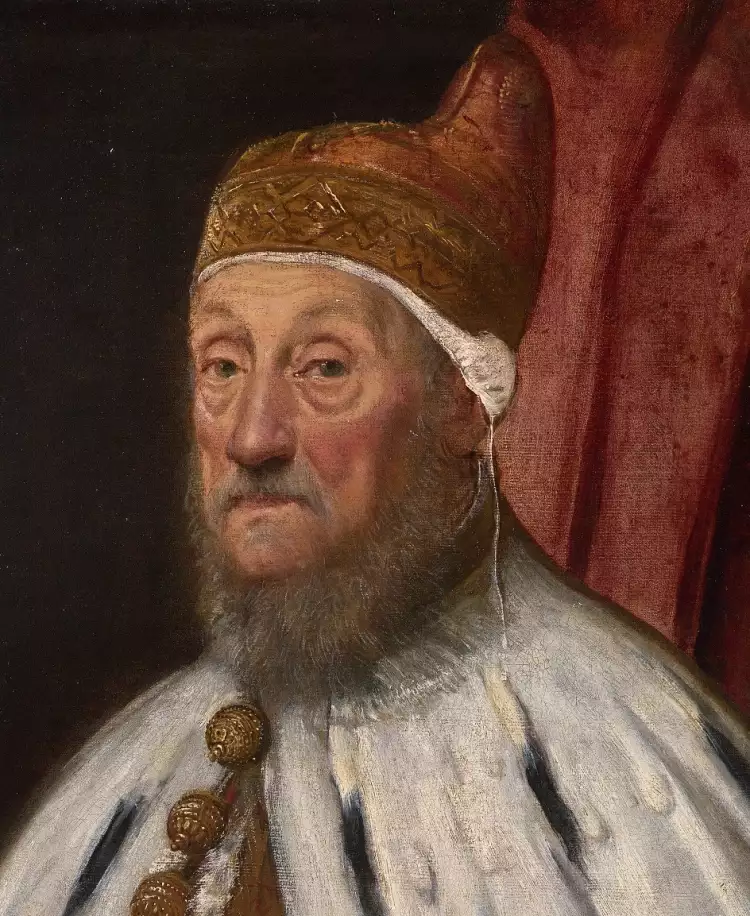 Якопо Тинторетто. Портрет Дожа Пьетро Лоредано Якопо Тинторетто. Портрет Дожа Пьетро Лоредано