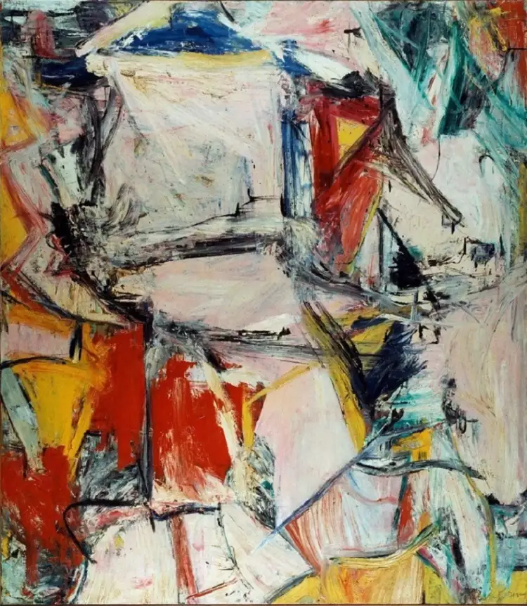 Виллем де Кунинг. Картина «Обмен», 1955