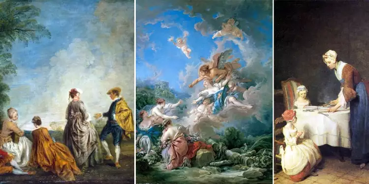 Французская живопись XVIII века Французская живопись XVIII века