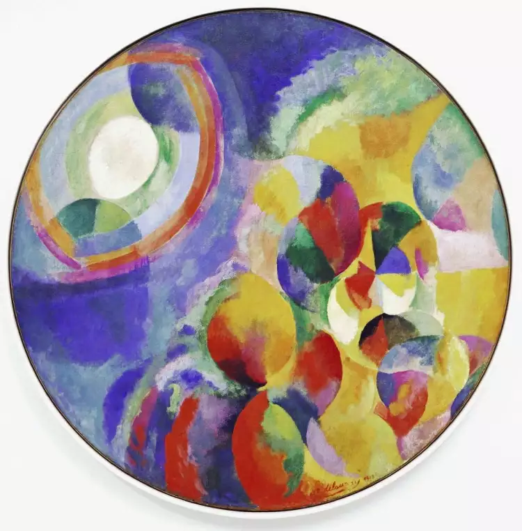 Робер Делоне. «Солнце и луна», 1913