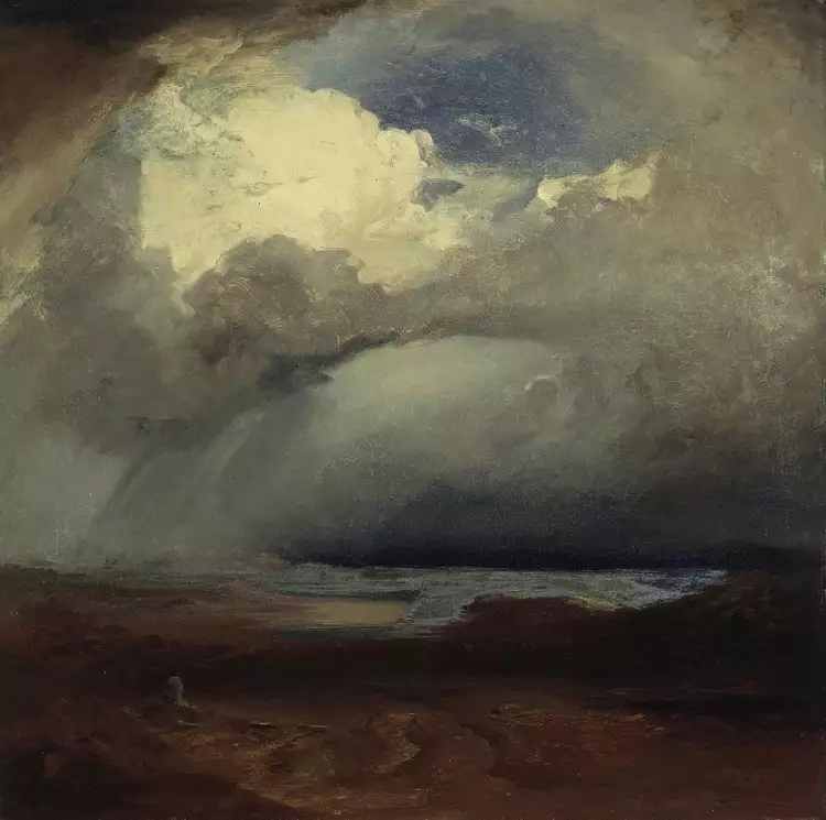 Карл Ротман. Картина «Поле битвы при Марафоне», 1849