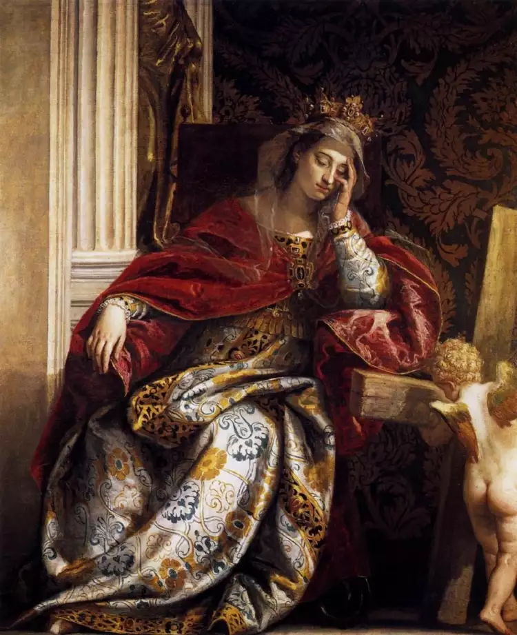 Renaissance. Paolo Veronese. The Vision of Saint Helen, 1580 Renaissance. Paolo Veronese. The Vision of Saint Helen, 1580
