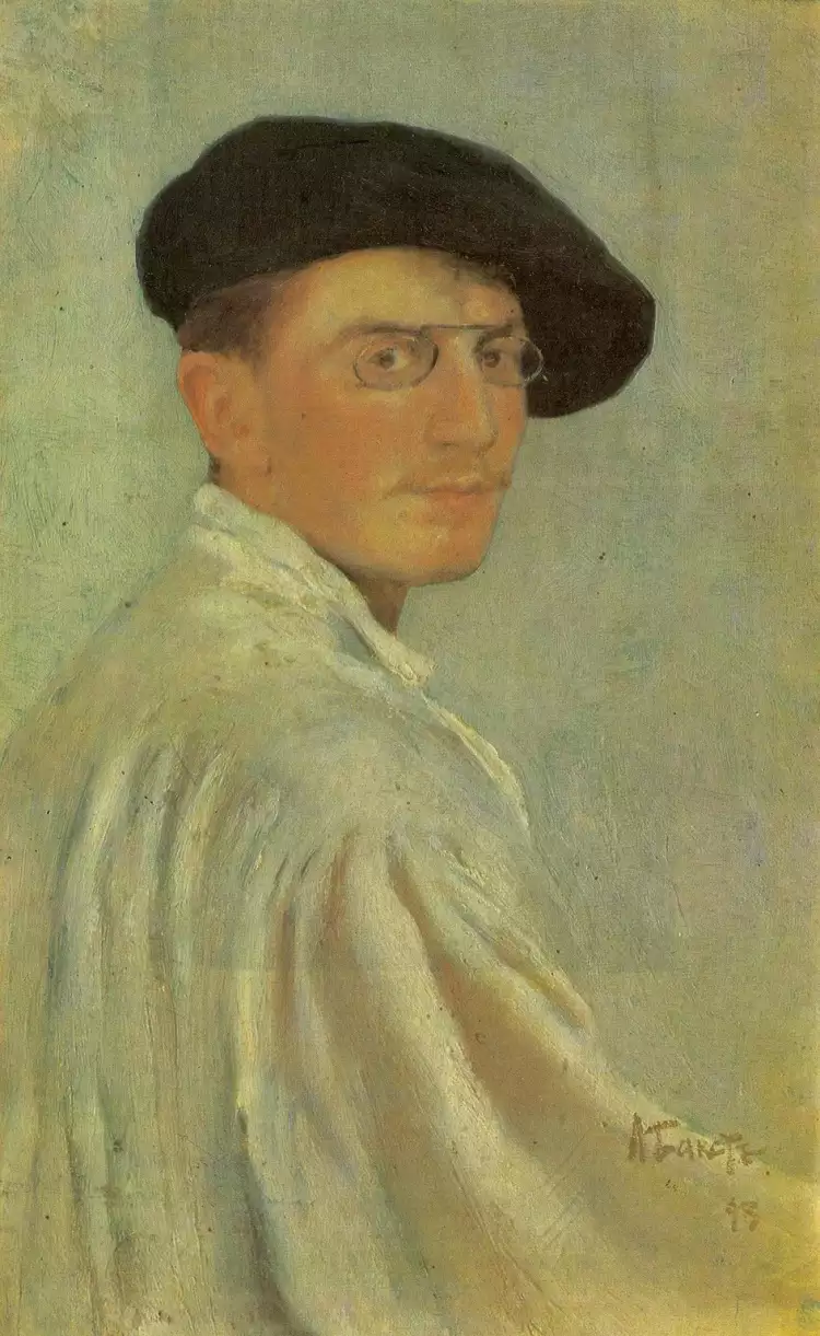 Лев Бакст. Картина «Автопортрет», 1893 Лев Бакст. Картина «Автопортрет», 1893