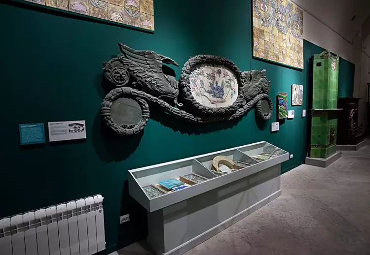 Экспозиция Музея архитектурной керамики