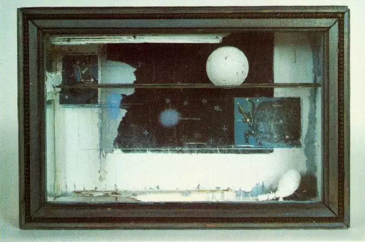 Джозеф Корнелл. Картина Cassiopeia 1, 1962