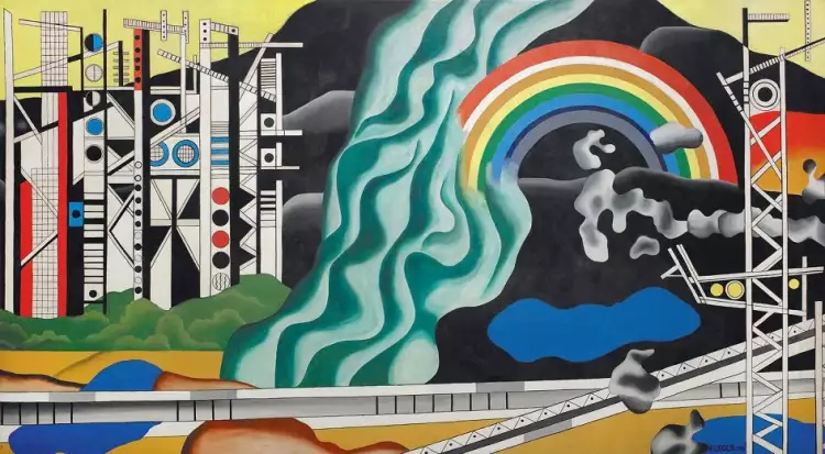 Фернан Леже. Картина «Передача энергии», 1937 Фернан Леже. Картина «Передача энергии», 1937