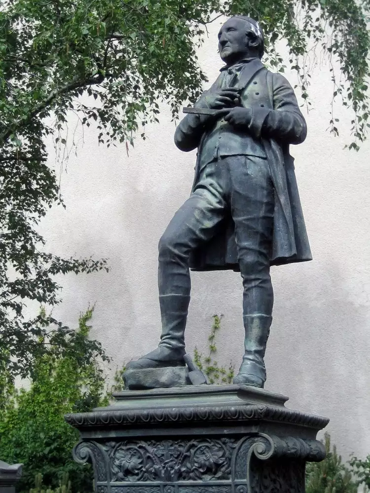 Иоганн Готфрид Шадов. Памятник на могиле Иоганна Готфрида Шадова, 1850-е