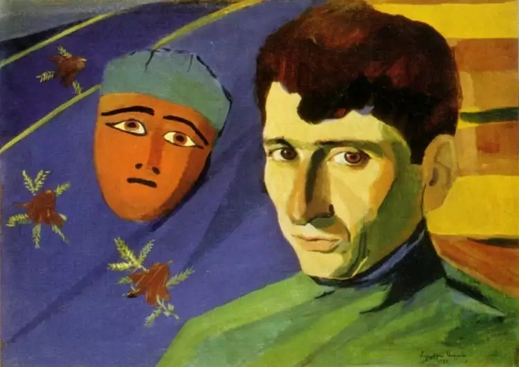 Мартирос Сарьян. Картина «Портрет Егише Чаренца», 1923