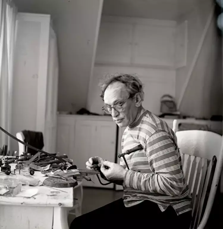 Илья Шор. Фотопортрет художника, 1960