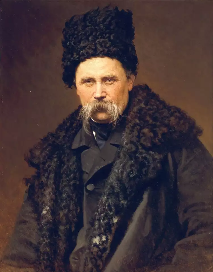 Iwan Kramskoi. Porträt von T. H. Schewtschenko, 1871 Iwan Kramskoi. Porträt von T. H. Schewtschenko, 1871