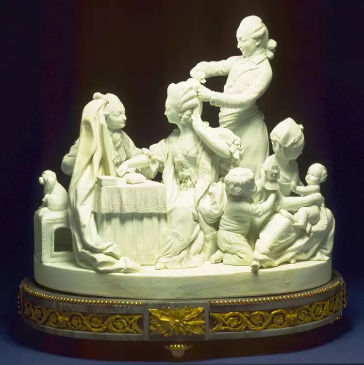 Луи-Симон Буазо. Скульптура «Туалет мадам», 1775