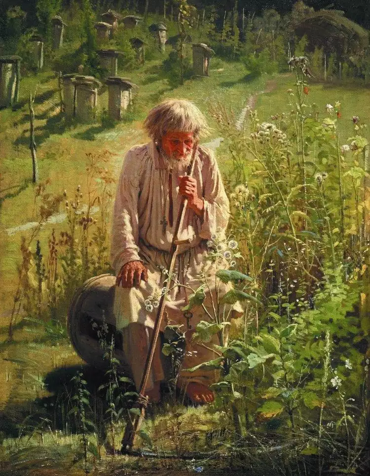 Ivan Kramskoï. L'apiculteur, 1872 Ivan Kramskoï. L'apiculteur, 1872