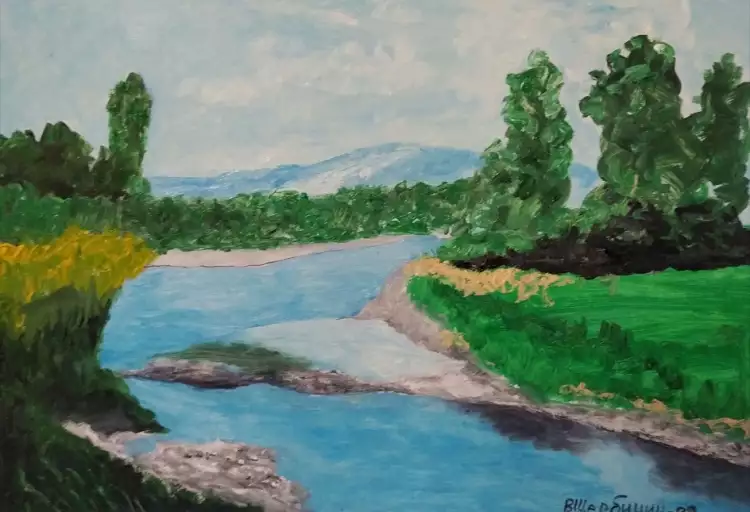 Владимир Щербинин. «Река Туба»