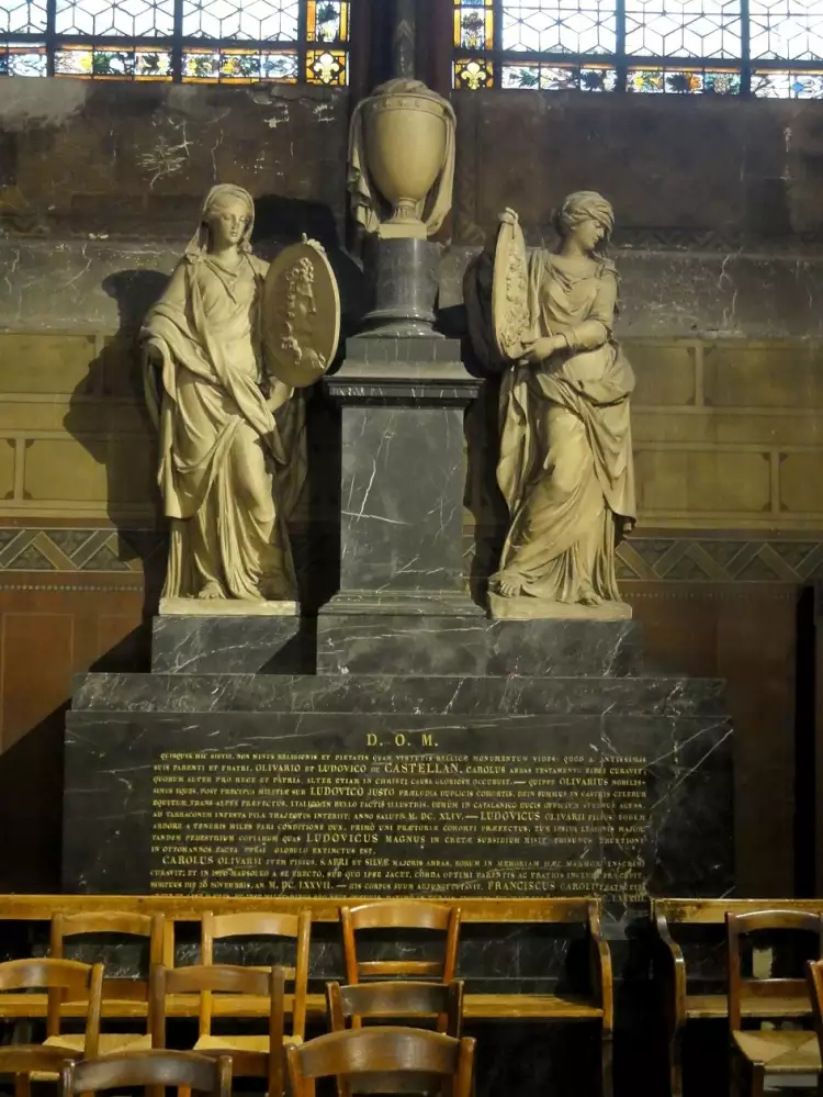 Франсуа Жирардон. Памятник братьям Кастеллан в церкви святой Маргариты, 1690