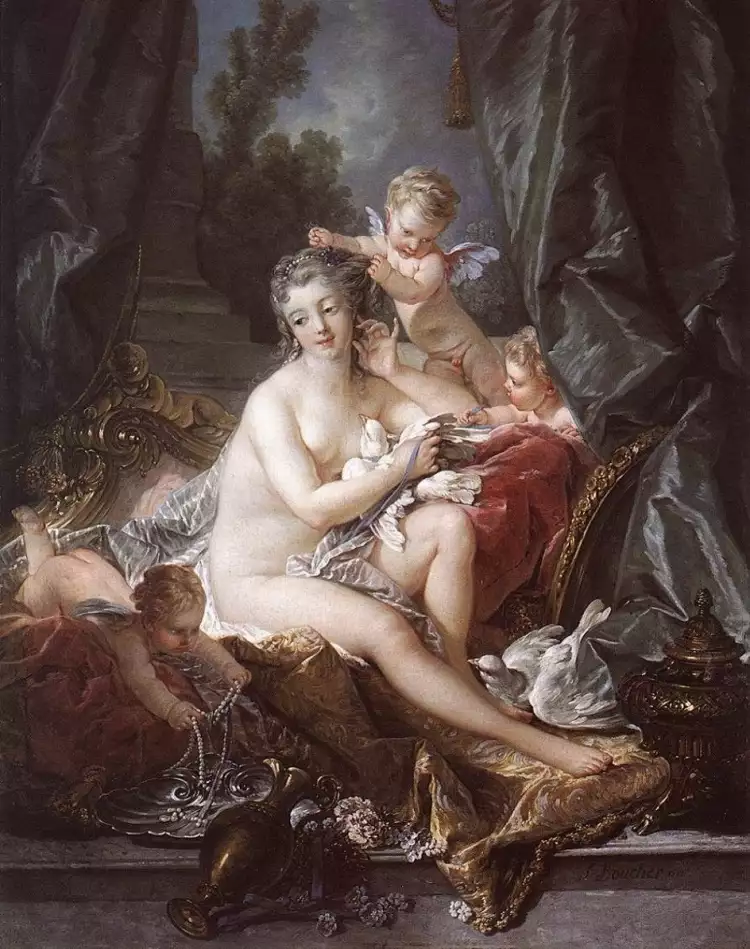 Франсуа Буше. «Туалет Венеры», 1751 Франсуа Буше. «Туалет Венеры», 1751