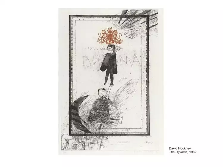 Дэвид Хокни. «Диплома» Дэвид Хокни. «Диплома»