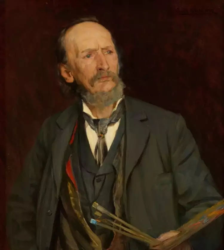 Амалдус Нильсен. Фредерик Колстё. Картина «Портрет Амалдуса Нильсена», 1902