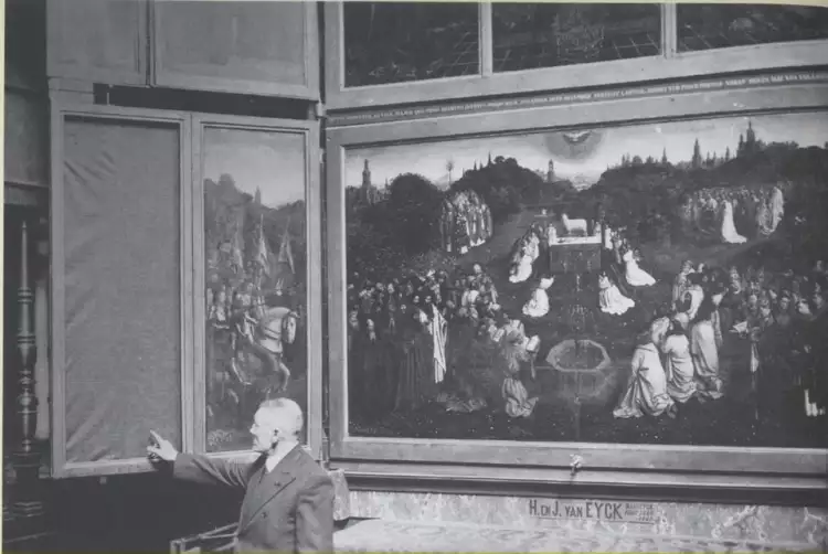 Гентский алтарь. Работа Яна ван Эйка