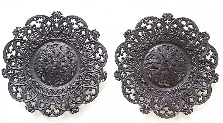 Каслинское литье. Тарелки Каслинское литье. Тарелки