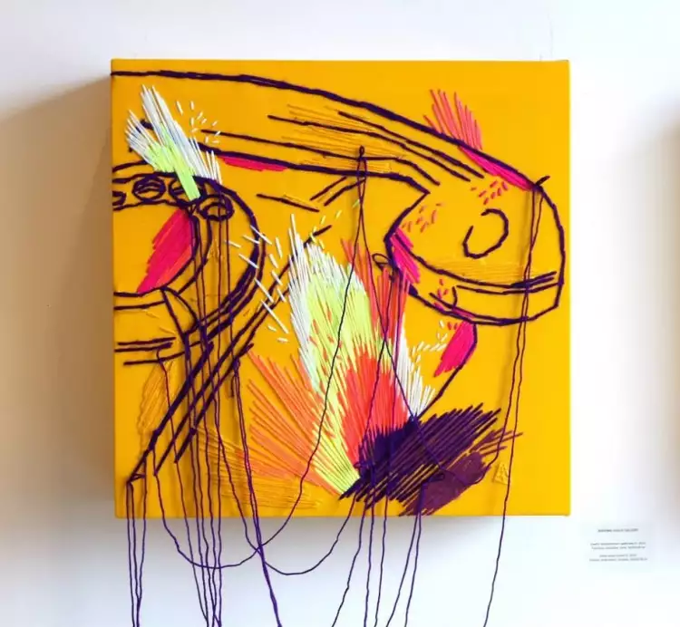 Самые перспективные художники по версии Forbes. Аллергия на пыль. Картина Татьяны Ахметгалиевой