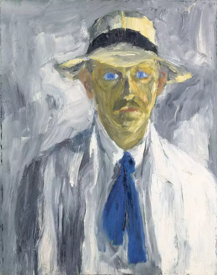 Эмиль Нольде. Картина «Автопортрет», 1917