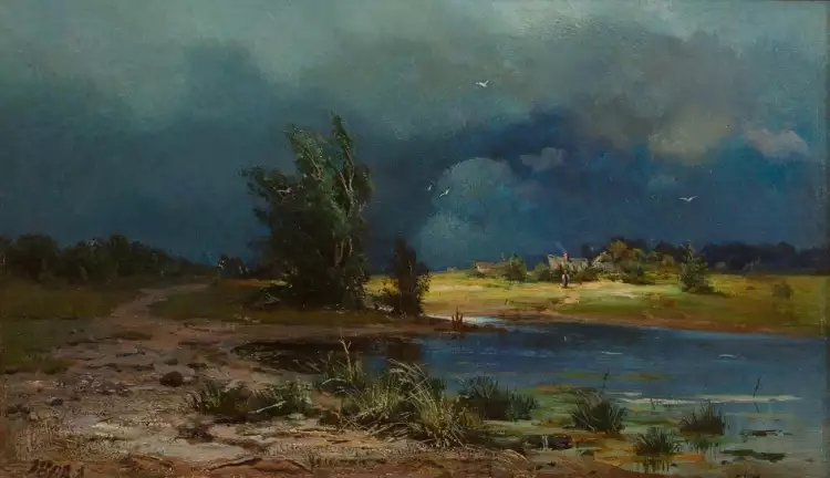 Федор Васильев. «Перед грозой», 1868 Федор Васильев. «Перед грозой», 1868