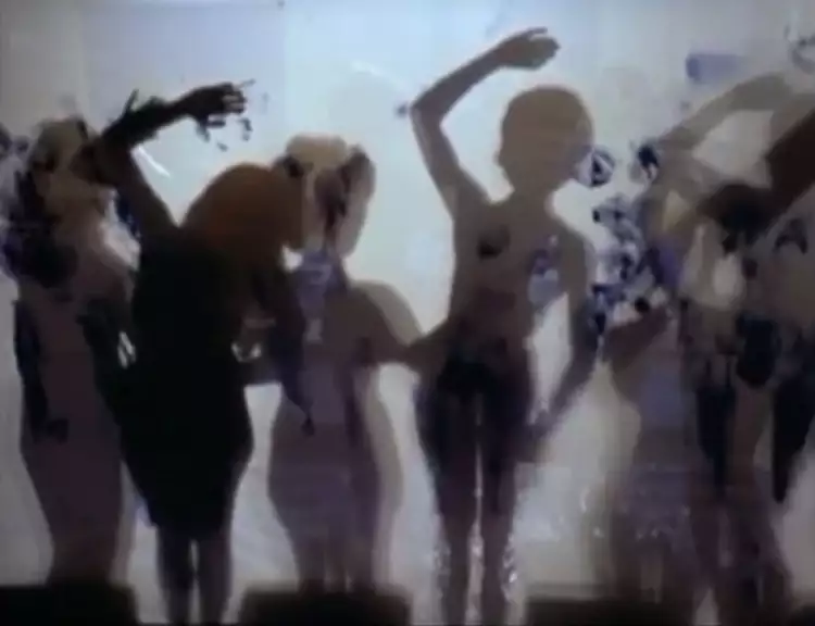 Акционизм. Ив Кляйн. Процесс создания картины «Безымянная антропометрия», 1961