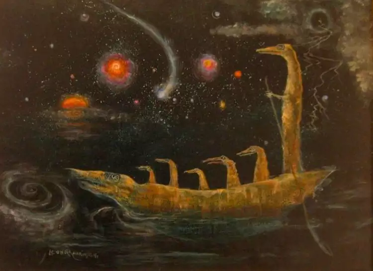 Женщины-художницы, творившие в жанре сюрреализм. Как дорожит своим хвостом малютка-крокодил, Леонора Каррингтон