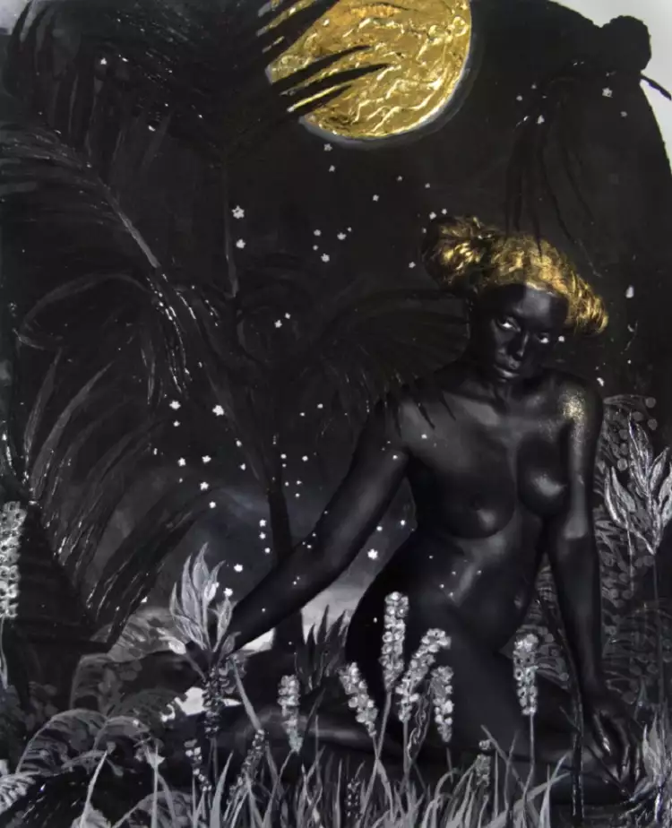 Чем рисуют художники. Работа Лайны Айрис Виктор